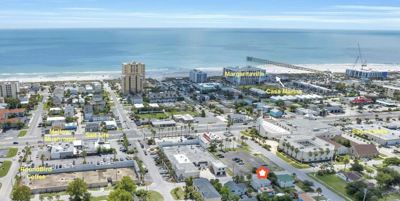 Seas The Day - 4 Blocks To The Beach, Restaurant, And Bar District - Great Deck And Outdoor Space!! Джэксонвилл-Бич Экстерьер фото